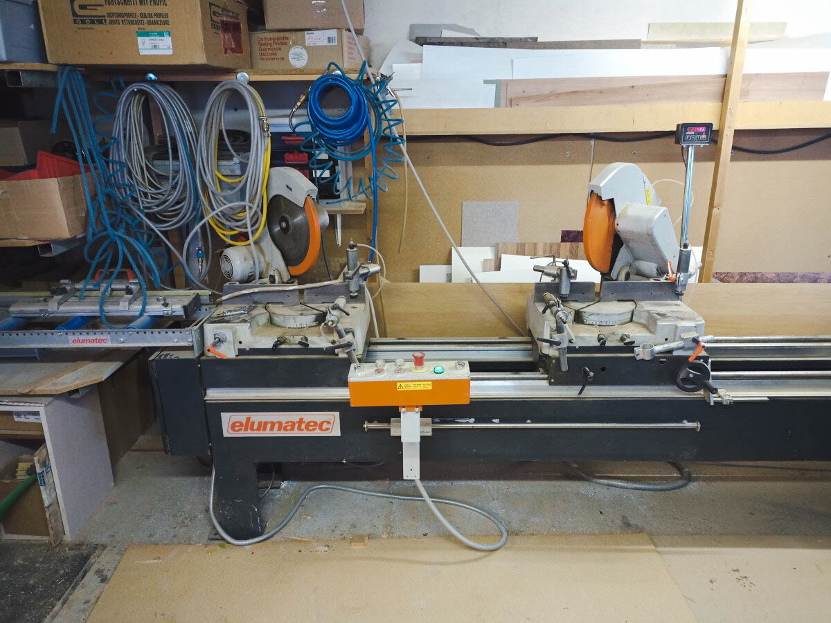 Used Elumatec DG 79 - Double Mitre Saw - 2000