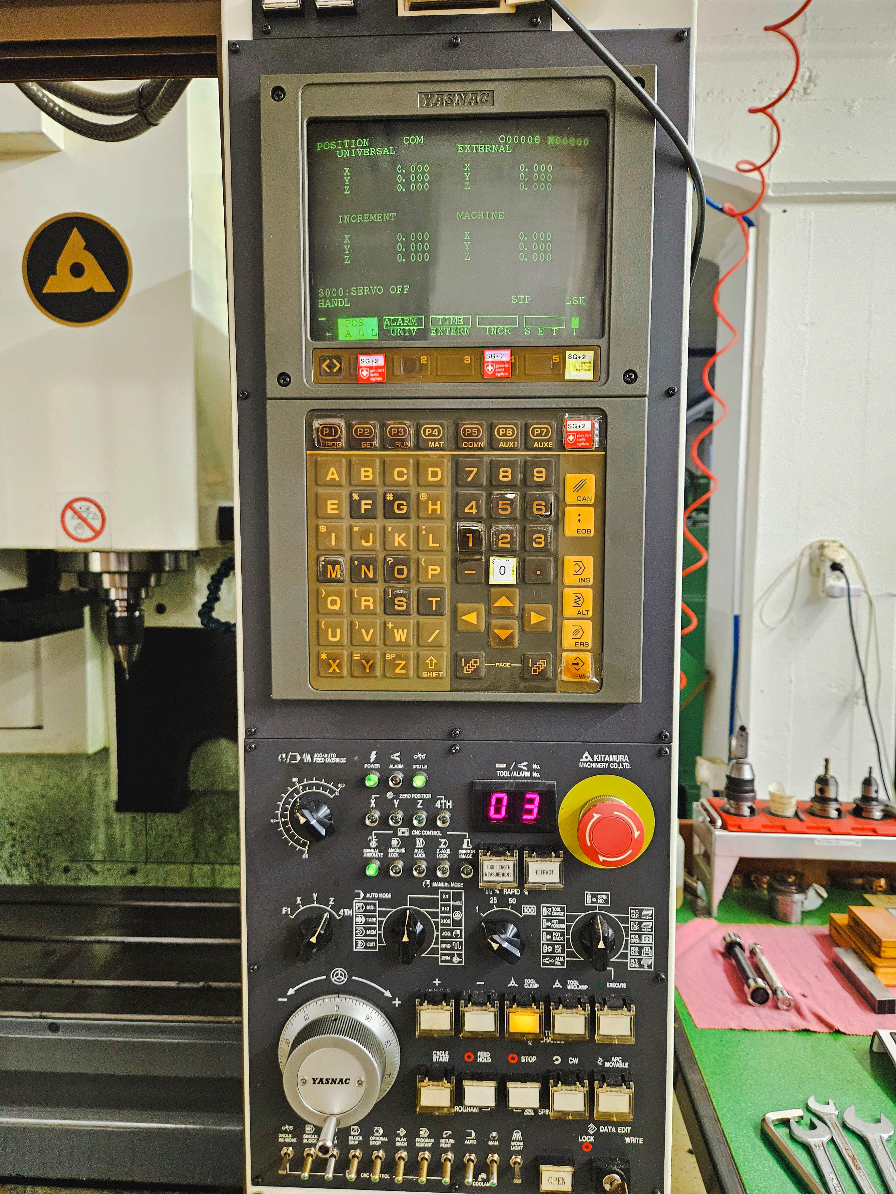 Used Kitamura Mycenter Zero I Vertical Machining Center I 1997