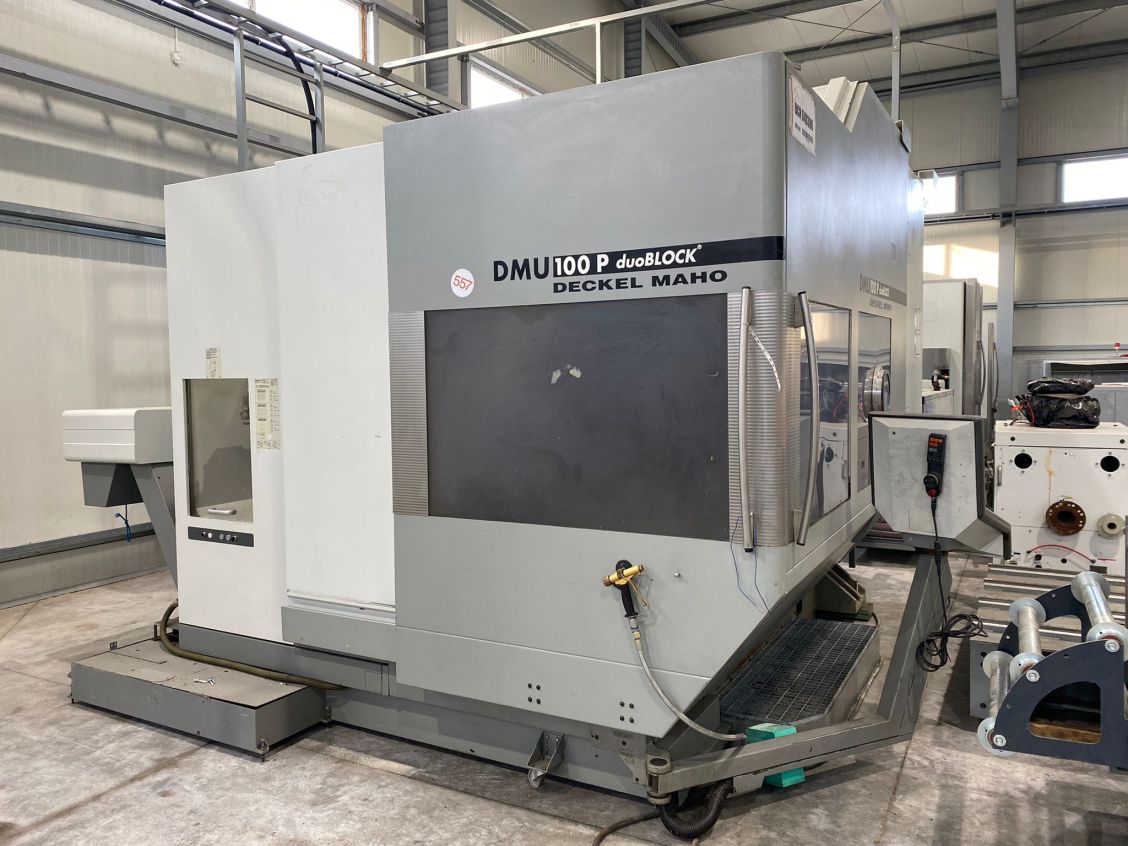 Used Deckel Maho DMU 100P DuoBlock I Horizontal Machining Center I 2008