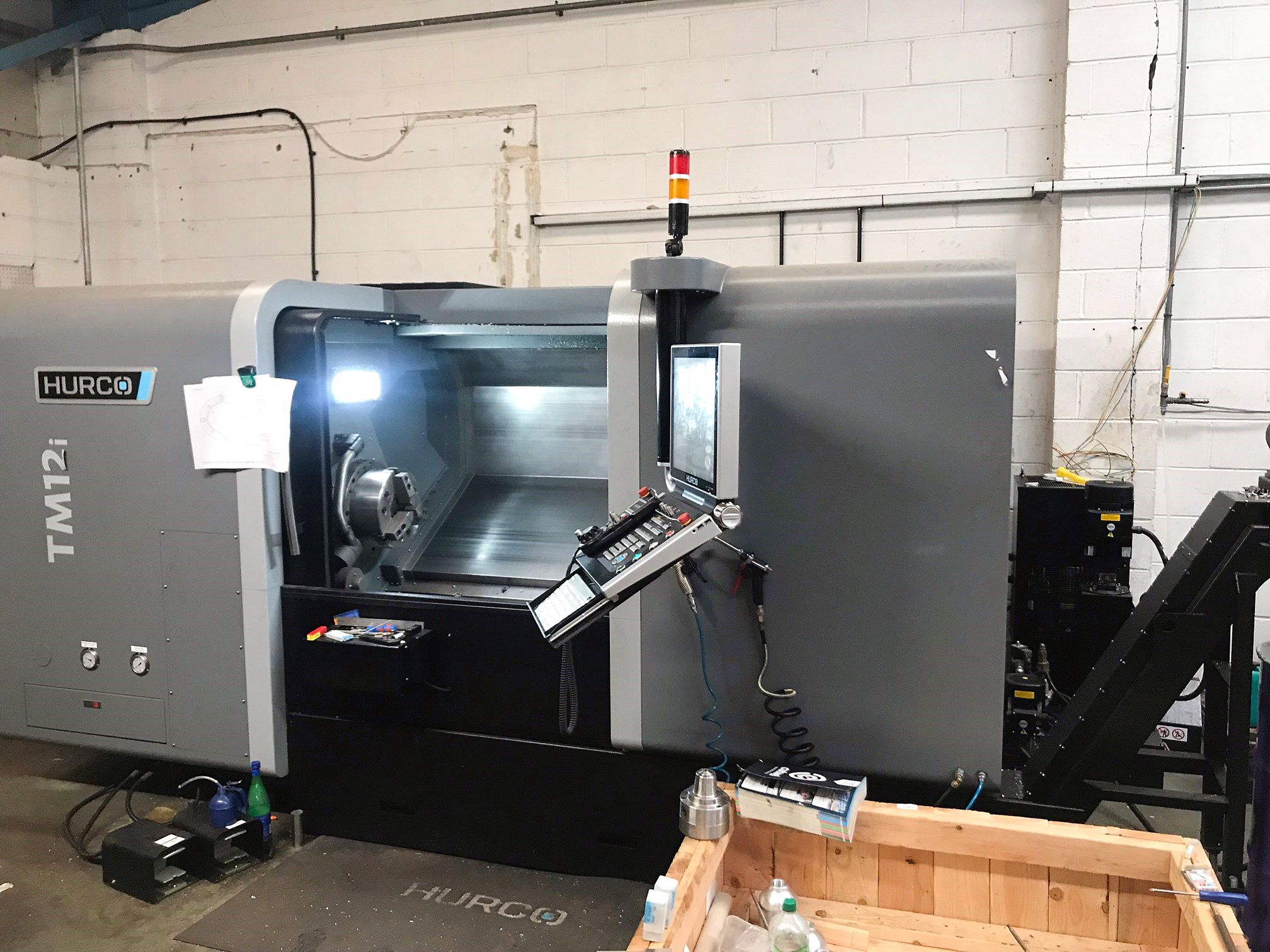 Gebruikt Hurco TM12i - CNC Draaibank - 2018