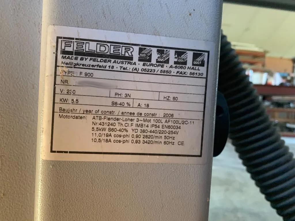 Gebruikt Felder F 900 I Spindle Moulder