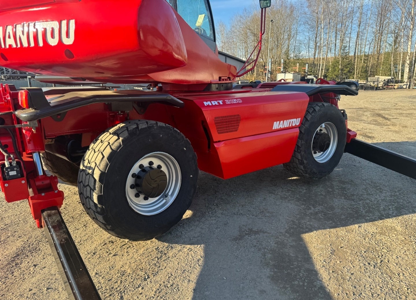 Used Manitou MRT 2150 I Rotating Telehandler I 2011