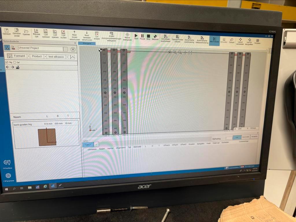 Used Format 4 Profit H350 I CNC Machining Center I 2021