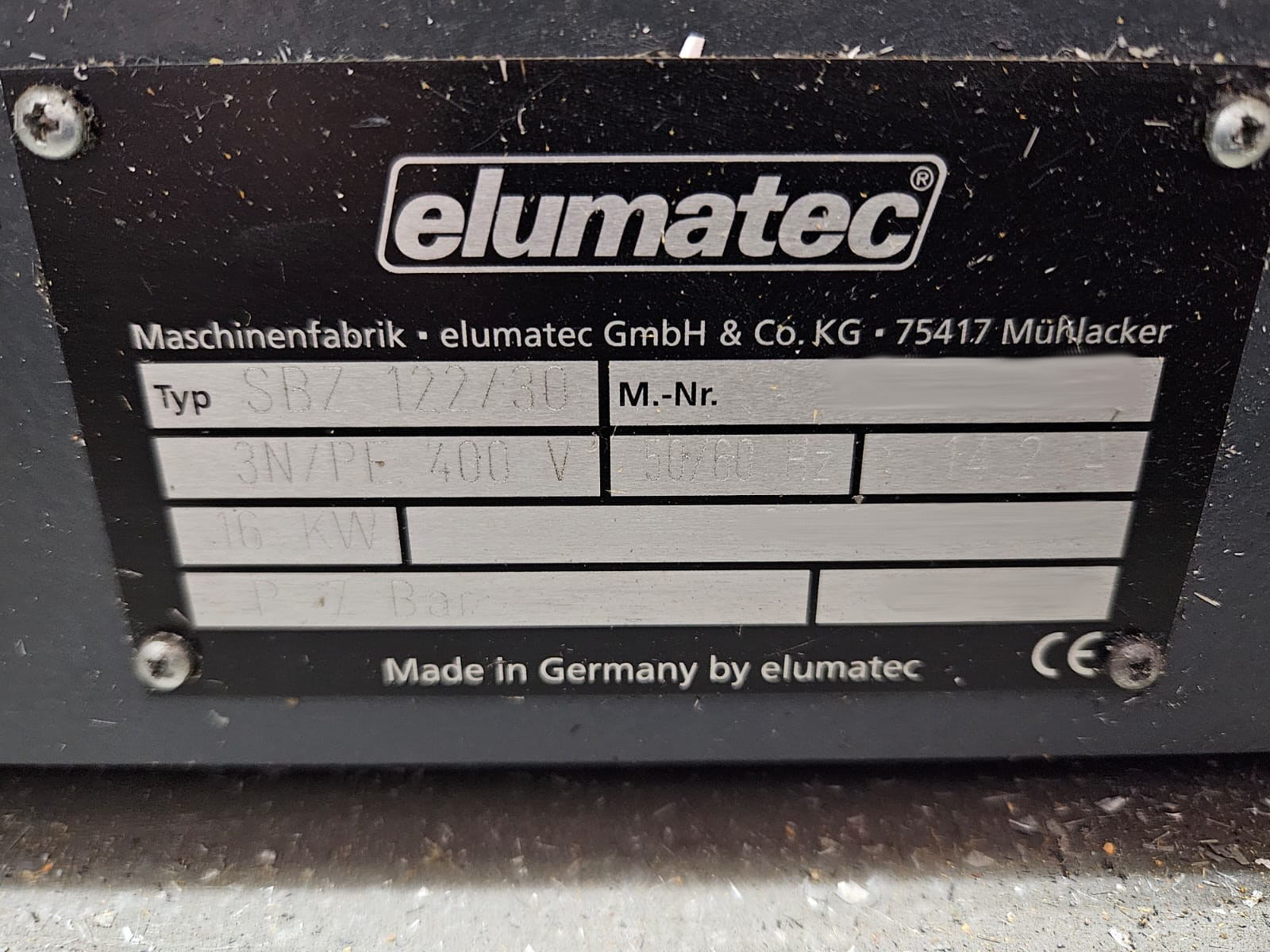 Used Elumatec SBZ 122/30 I Profile Machining Center I 2007