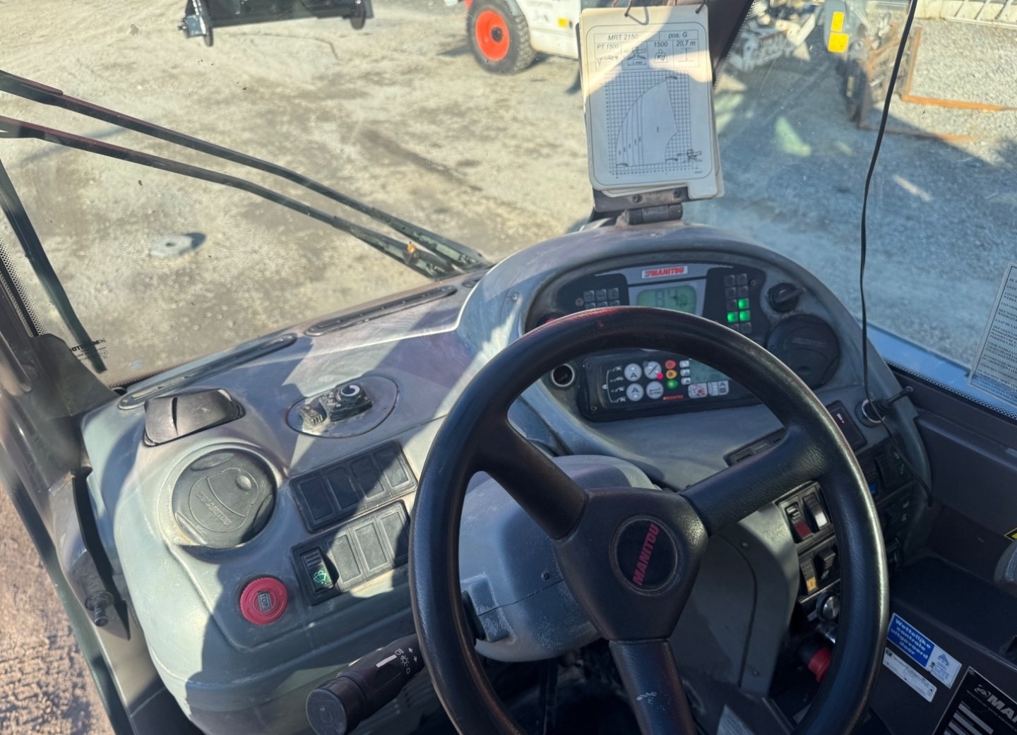 Used Manitou MRT 2150 I Rotating Telehandler I 2011