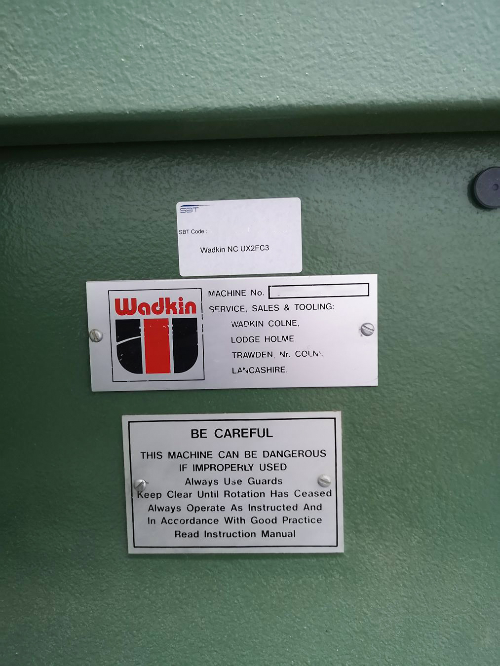 Used Wadkin UX 2691 - CNC Router