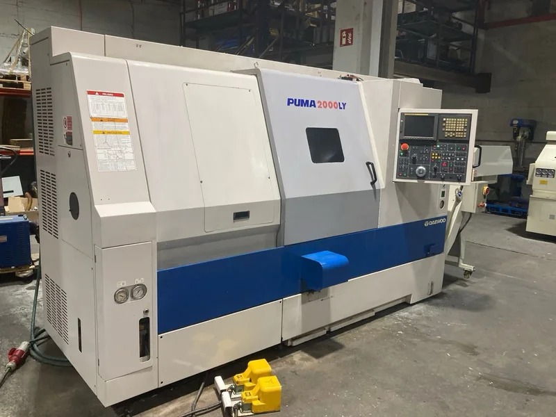 Used Daewoo Puma 2000LY I CNC Lathe I 2001
