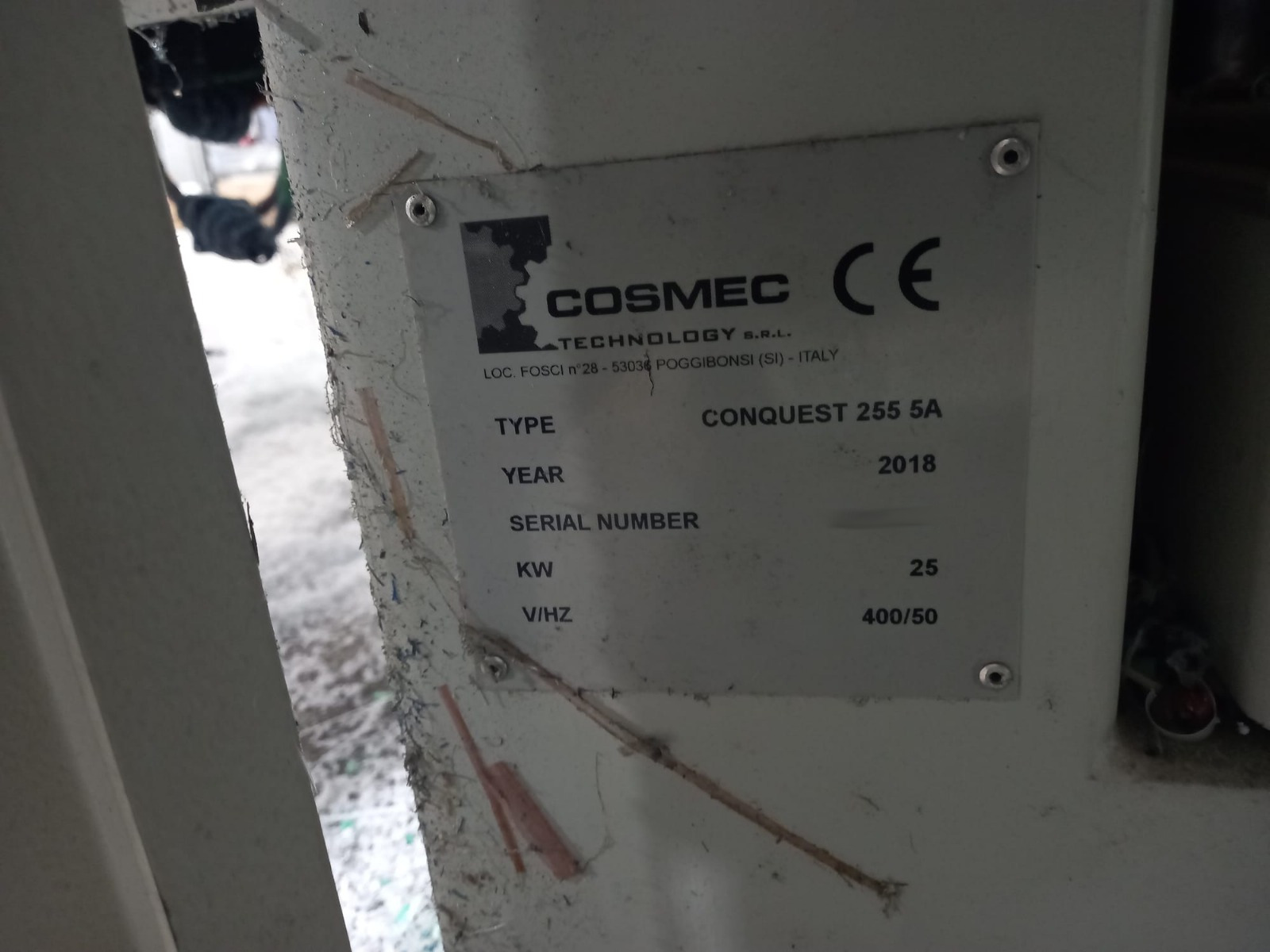 Used Cosmec Conquest 255 5A I CNC Machining Center