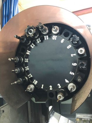 Gebruikt Shizuoka Millmaster B-3V I Vertical Machining Center I 1989