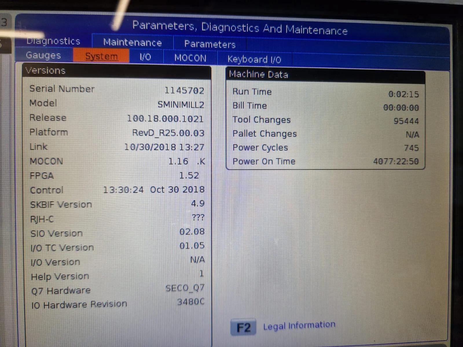 Usado Haas Super Mini Mill 2 I Centro de Mecanizado Vertical