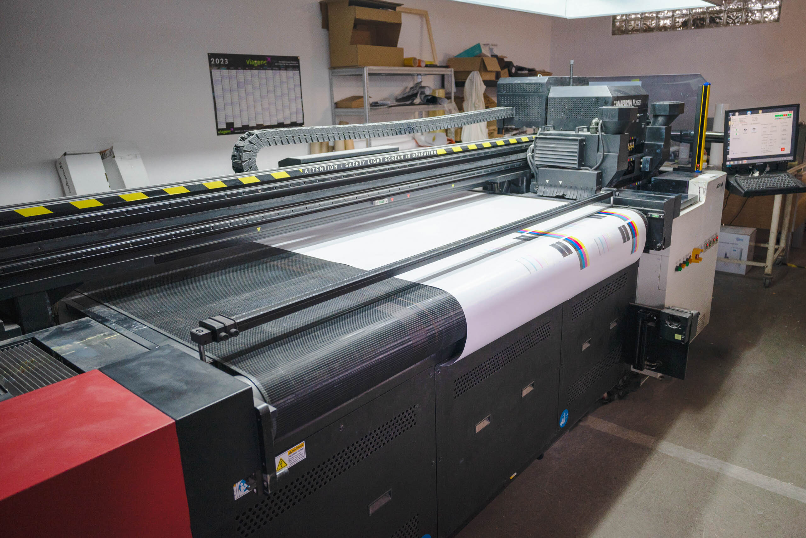 Used Agfa Anapurna M2050i - UV Hybrid CMYK WW - 2014