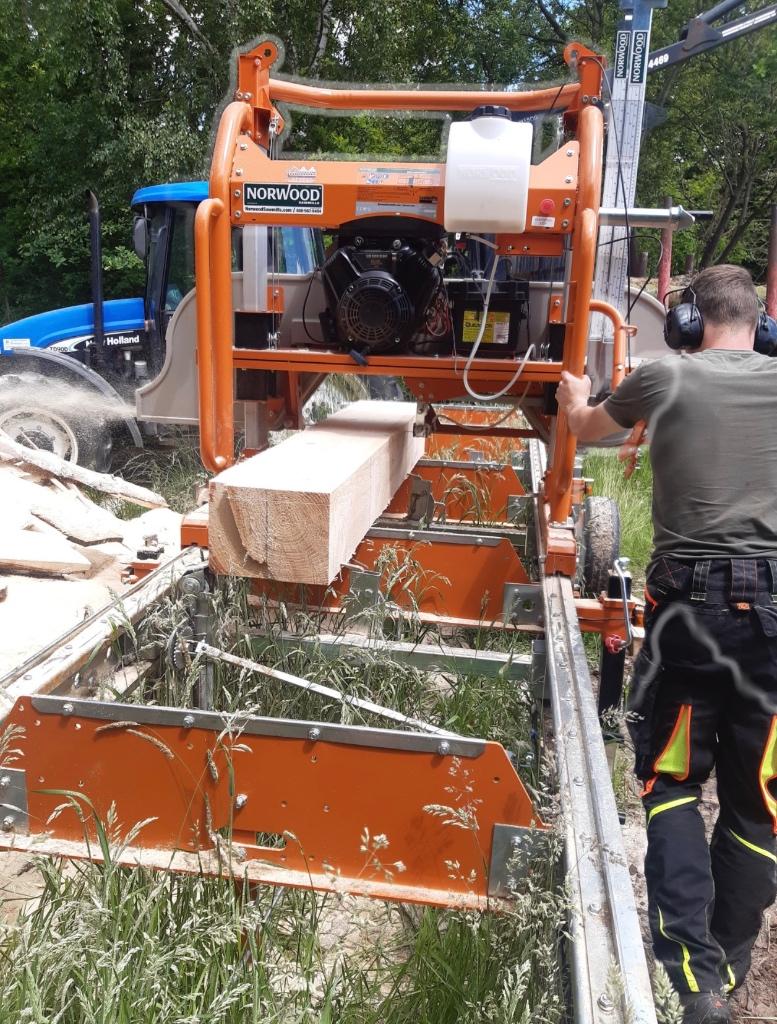 Used Norwood LumberPro HD36 I Mobile Sawmill I 2020