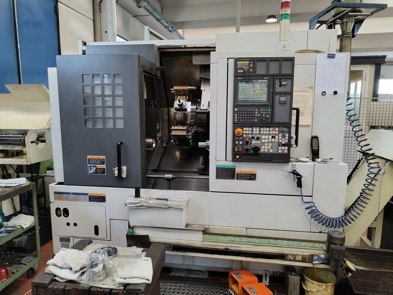 Used Mori Seiki NL 2000 SY/500 I CNC Lathe I 2005