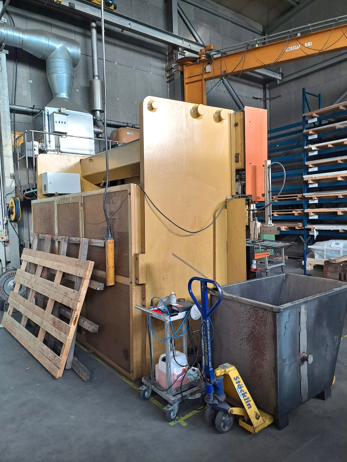 Used Beyeler RT 225x4100 I Press Brake