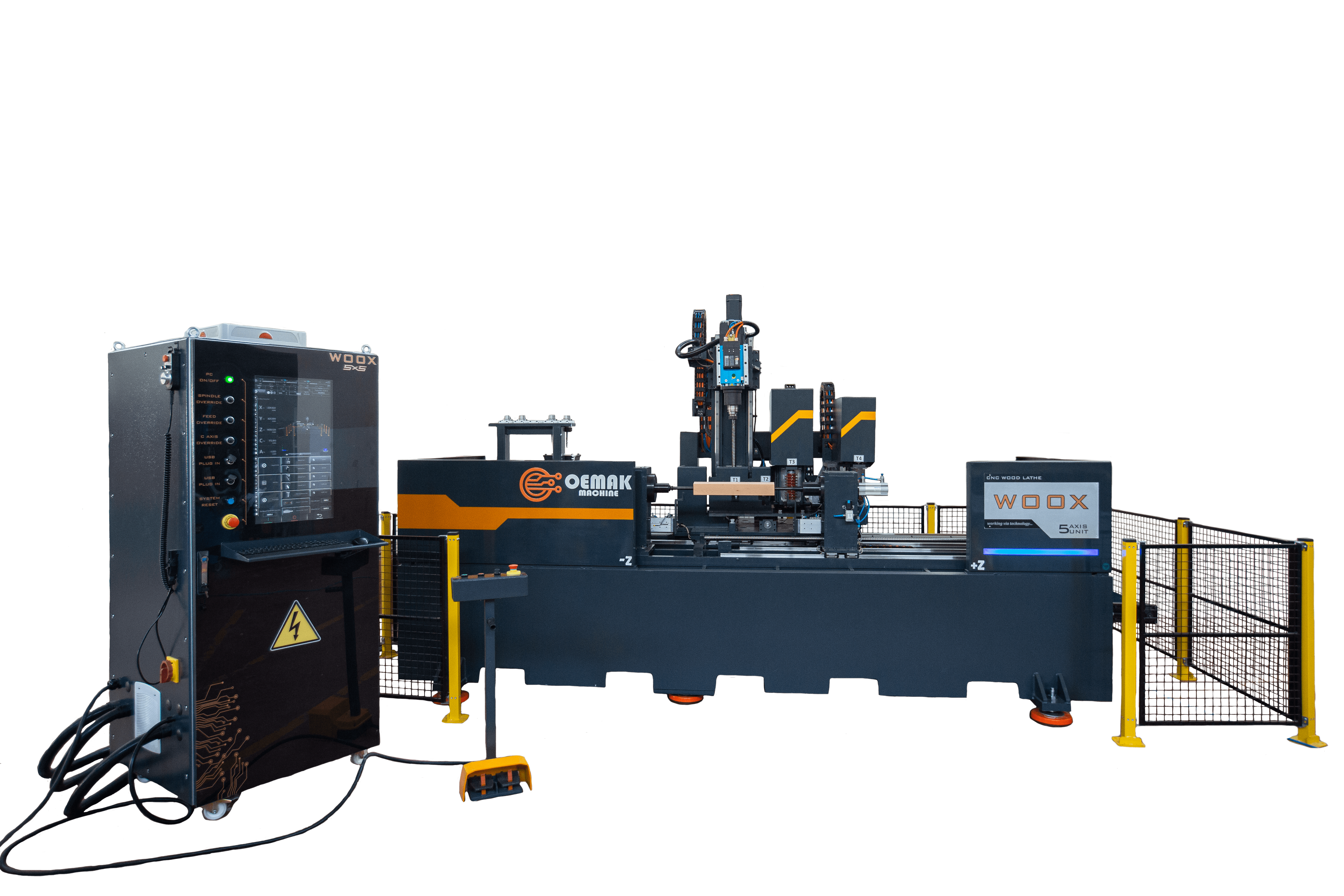 Oemak Woox 5 Axis I CNC Draaibank