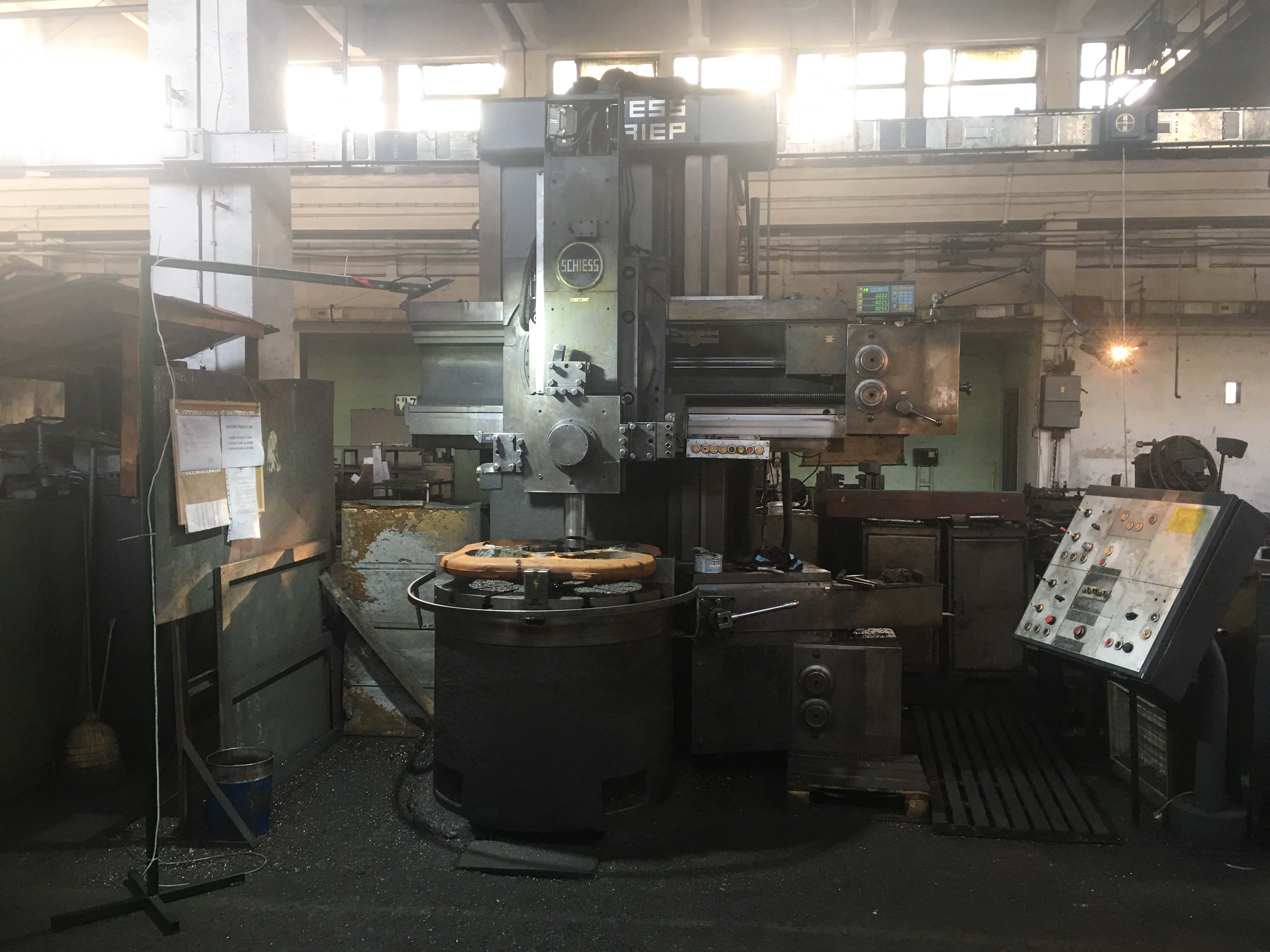 Used SCHIESS 14 DKE 100 - Vertical Turret Lathe - 1972