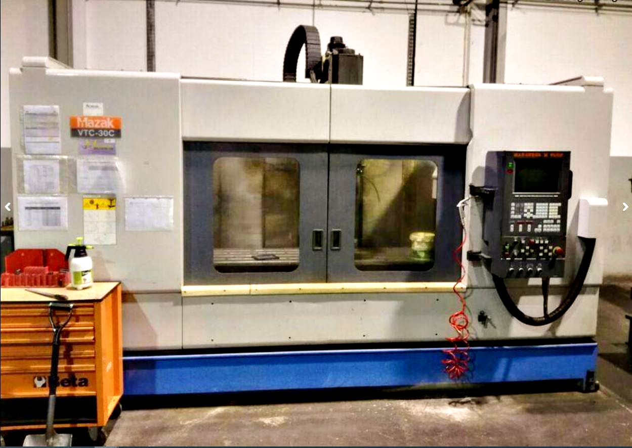 Used Mazak VTC 30C - Vertical machining centre - 1999