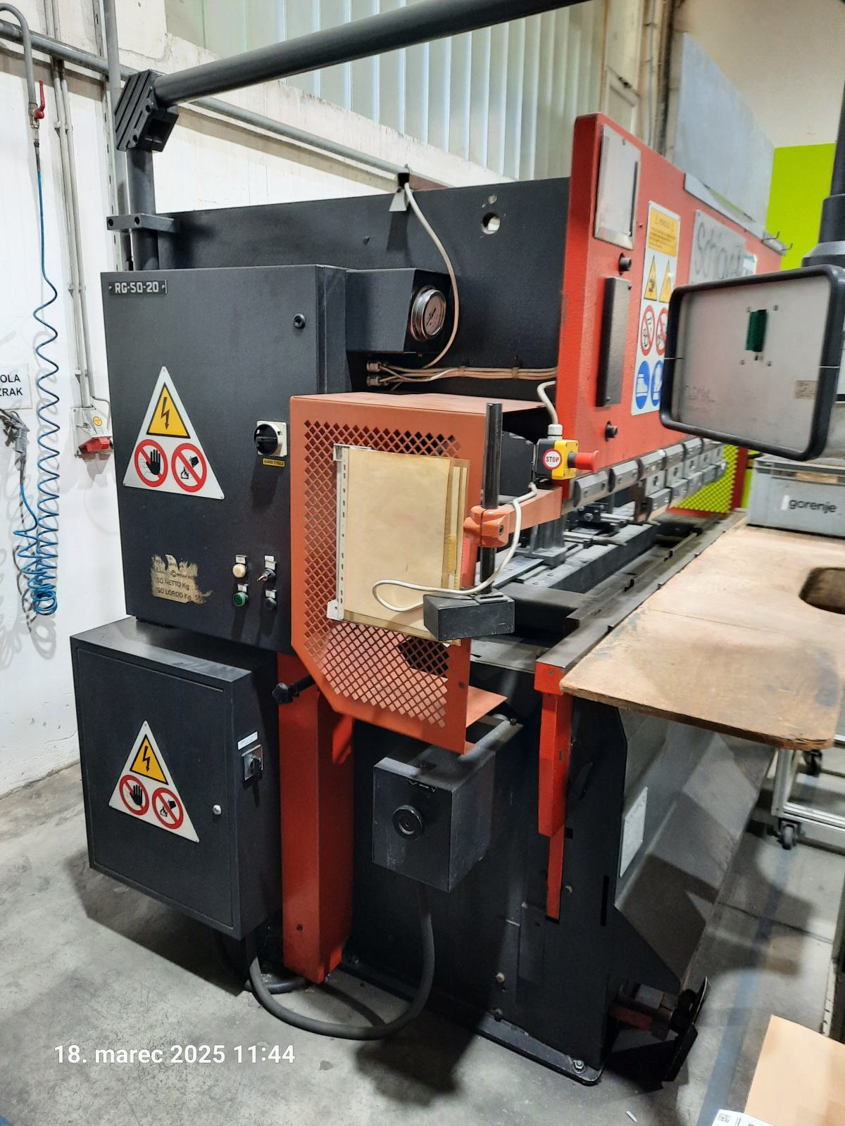 Used Schiavi Amada RG 50-20 I Press Brake