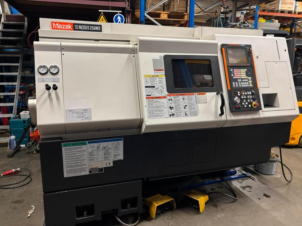 Used Mazak Quick Turn Nexus 250MS I CNC Lathe I 2004