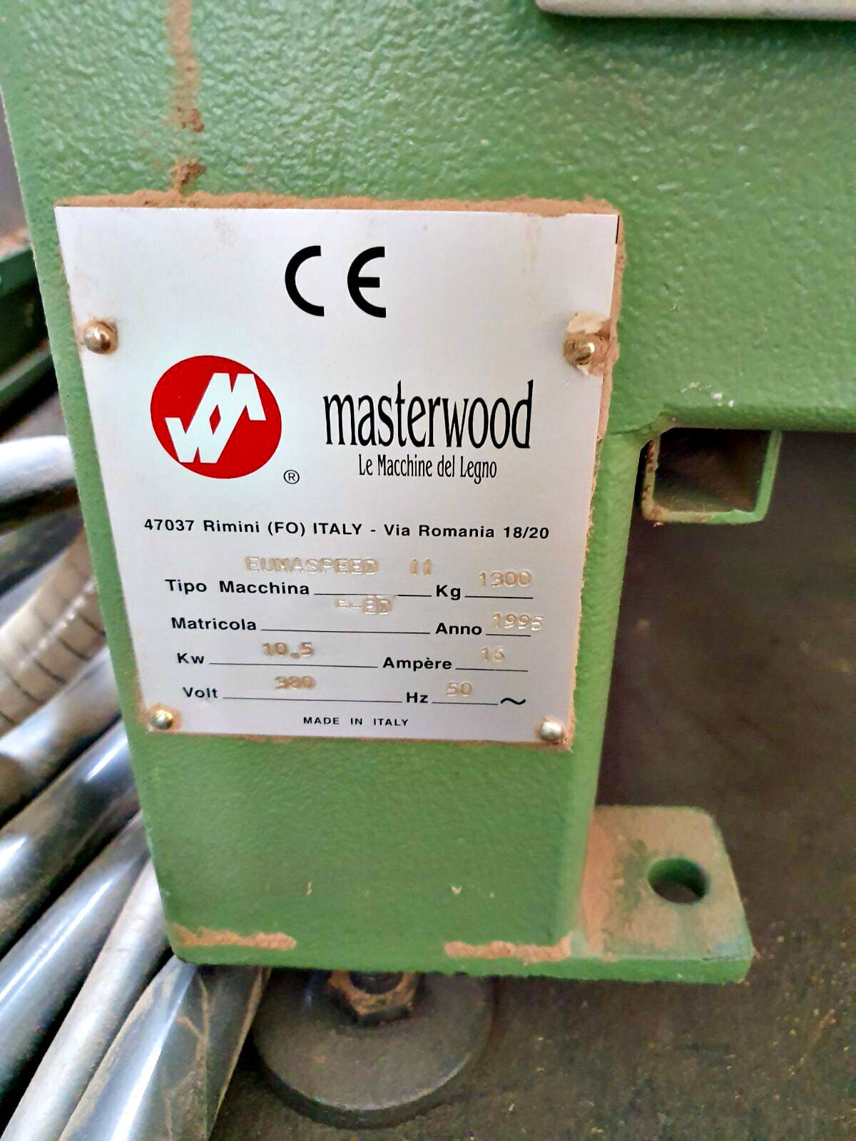 Usado Masterwood Eumaspeed II - Centro de mecanizado CNC - 1995