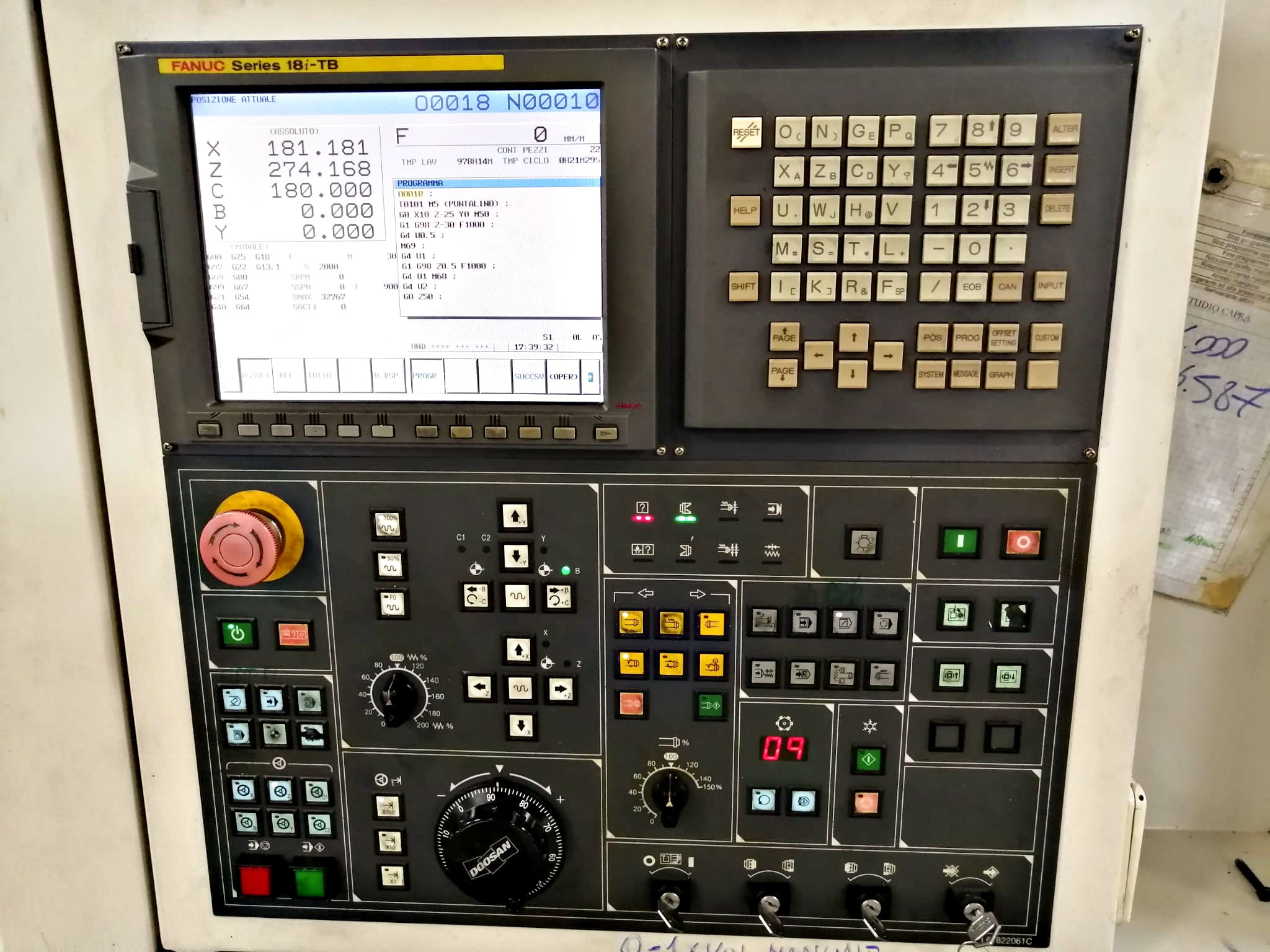Usado Daewoo Puma 2000LSY - Torno CNC - 2005