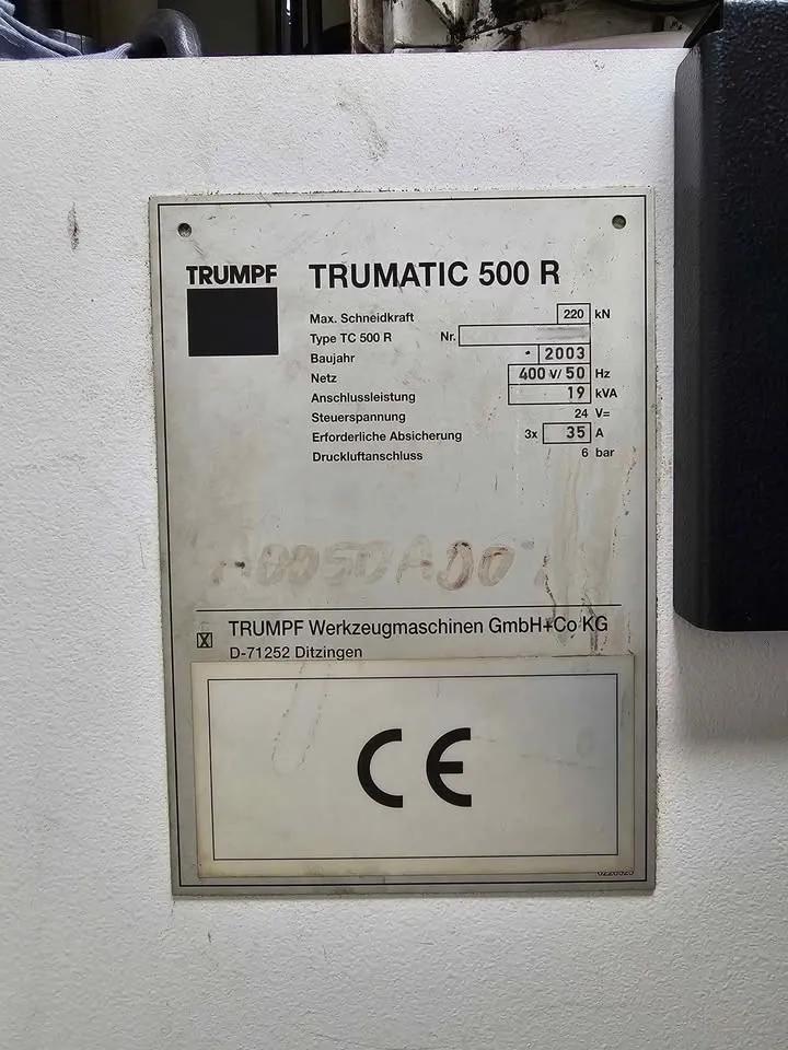 Usado Punzonadora Trumpf Trumatic 500 R I, año 2003