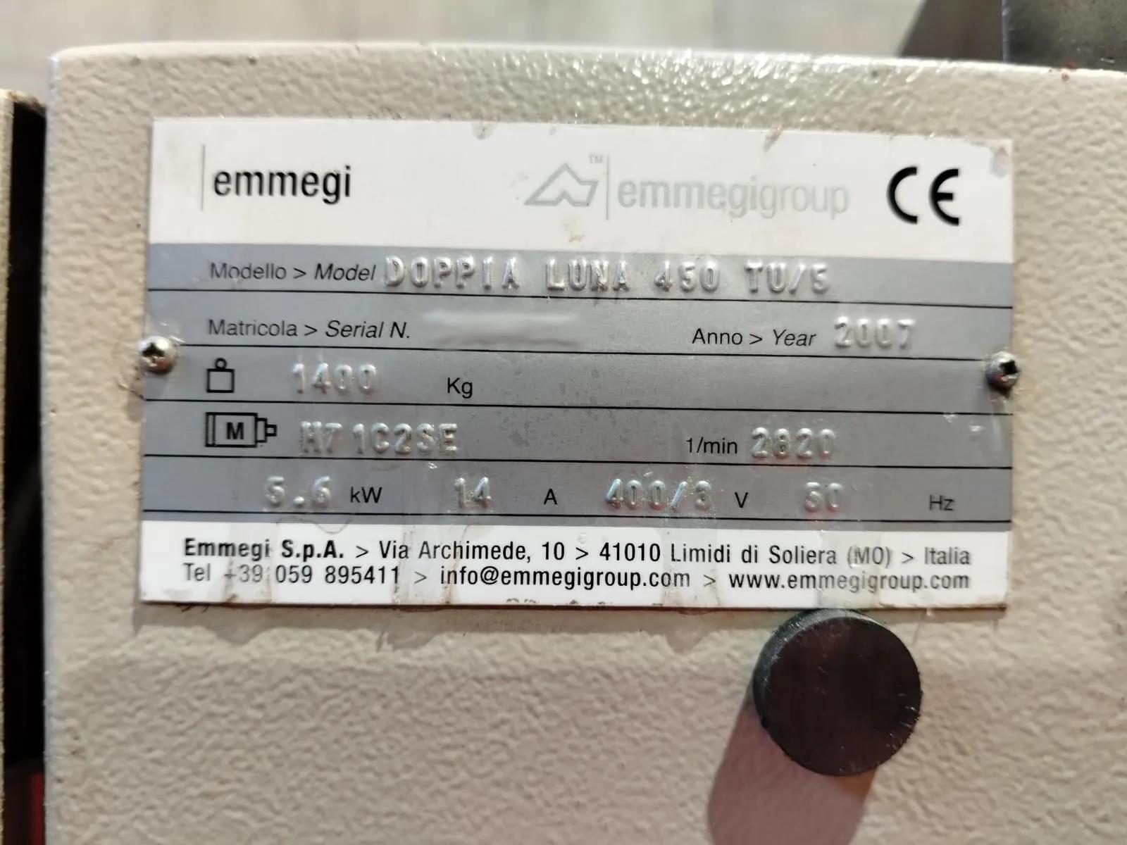 Usado Sierra de Inglete Doppia Luna 450 TU/5 I de Emmegi