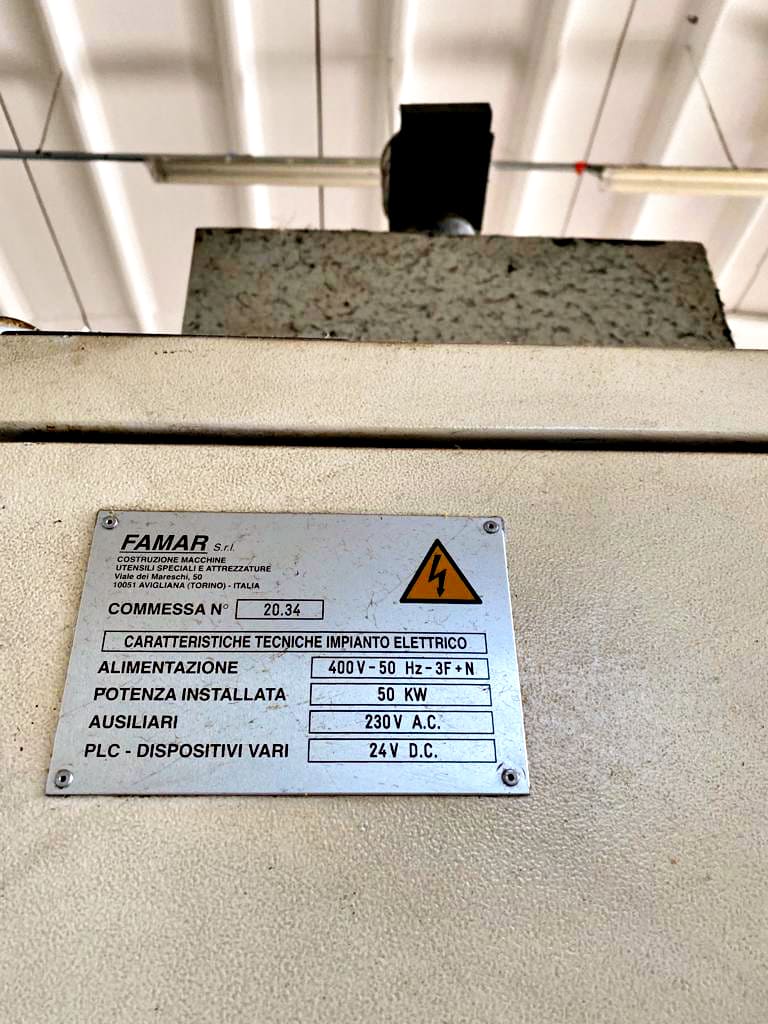 Used Famar Ergo 250 - CNC Lathe  - 1999