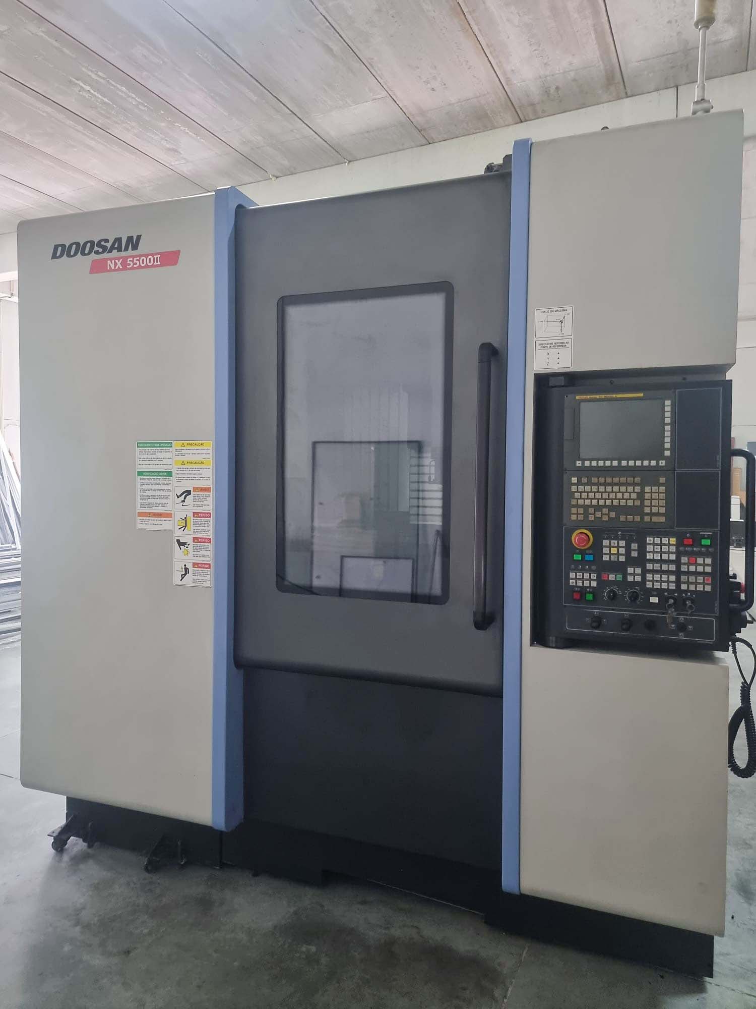 Gebruikt Doosan NX5500 II - Verticaal bewerkingscentrum - 2015