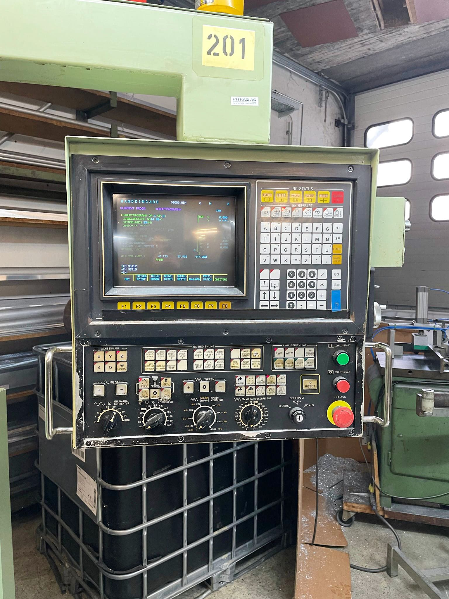 Gebruikt Okuma MC-4VA - Verticaal bewerkingscentrum