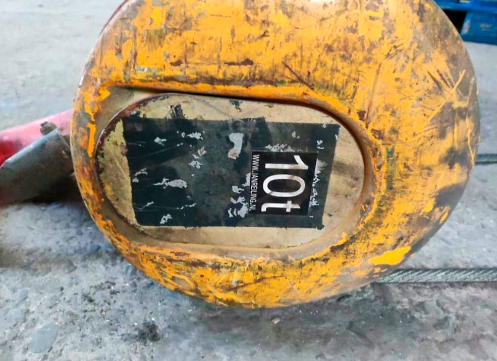 Used Verlinde 10T - Horizontal crane - 1996