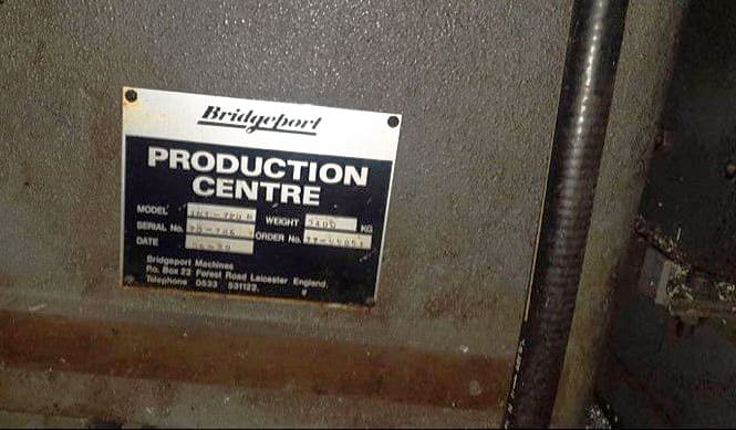 Gebruikt Bridgeport Interact 720 - Verticale Bewerking - 1989