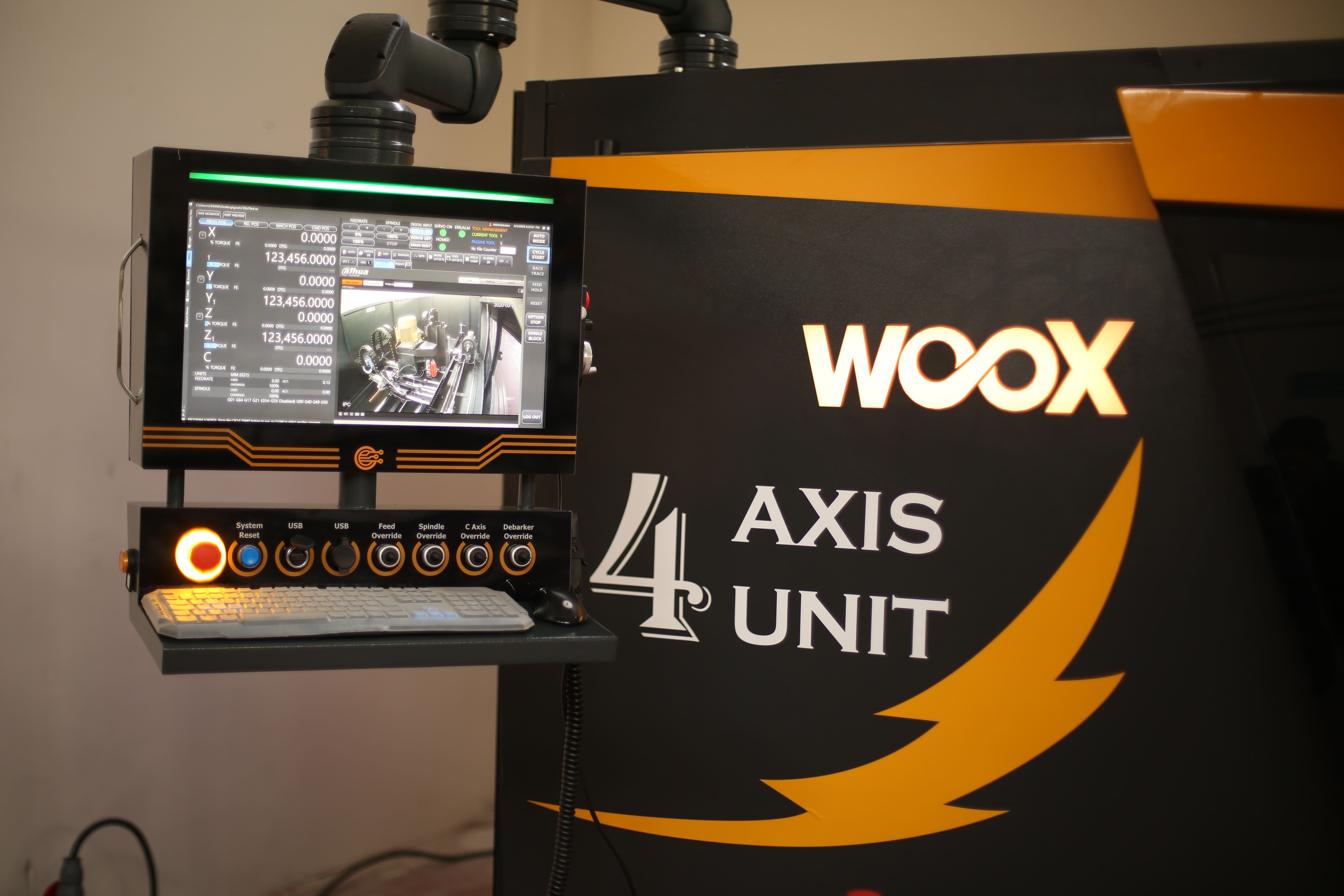 Oemak Woox 4 As I CNC Draaibank