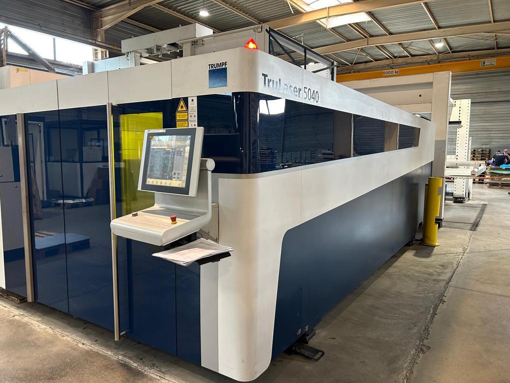 Used Trumpf TruLaser 5040 Fiber L69 I Laser Cutting I 2014