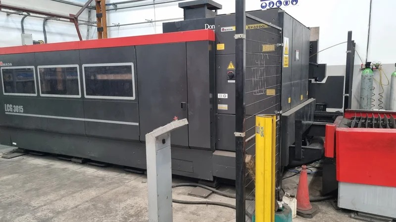 Used Amada LCG-3015 I Laser Cutting I 2015