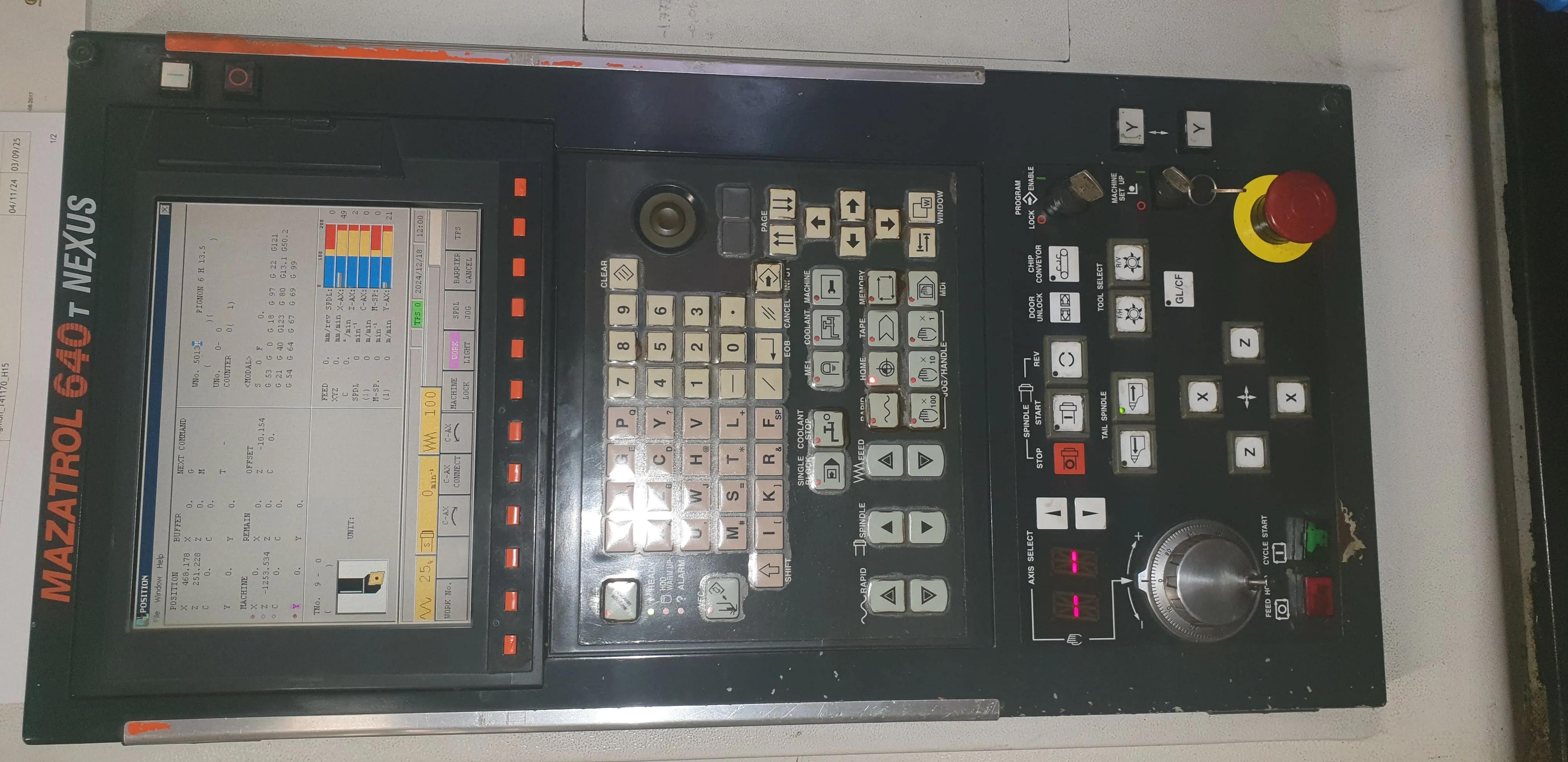 Gebruikt Mazak Quick Turn Nexus 350MY I CNC-draaibank I 2006