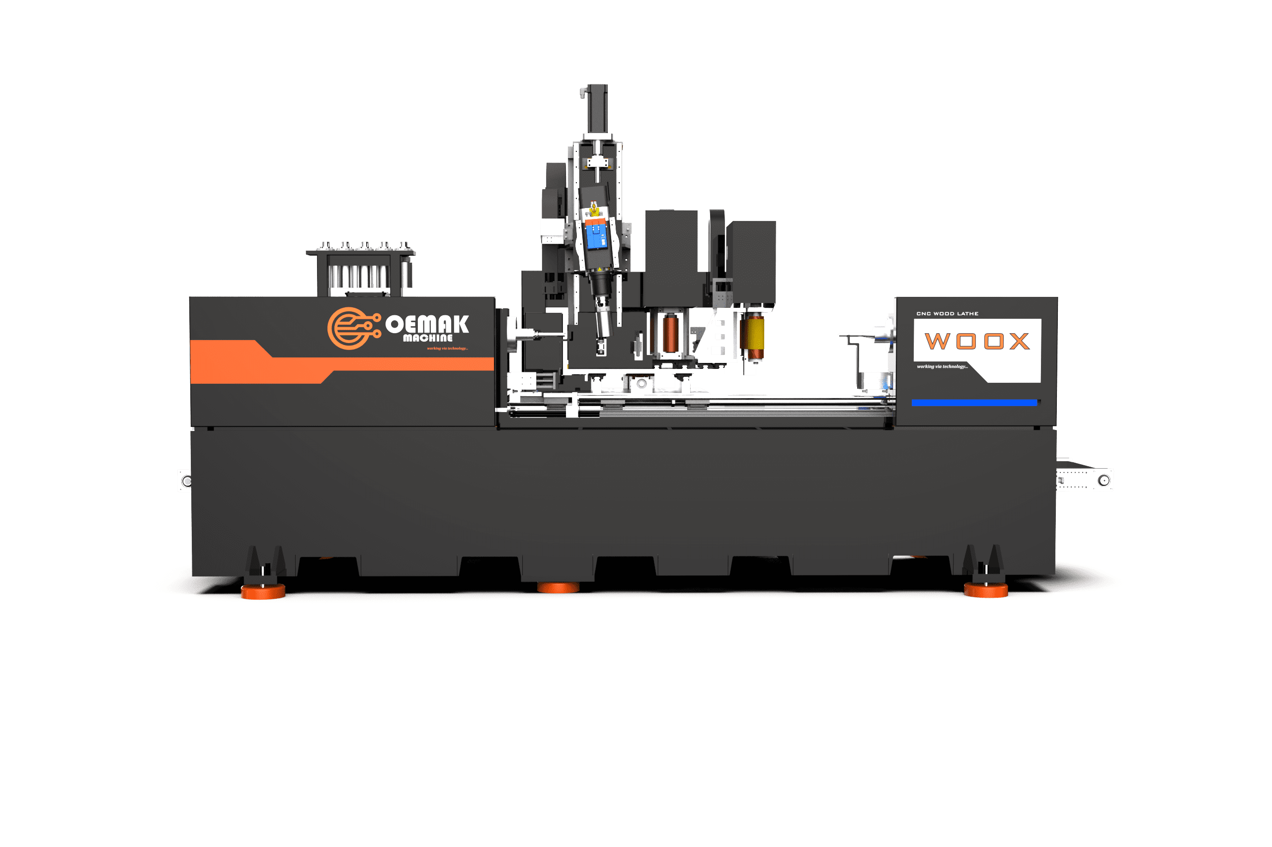 Oemak Woox 5 Axis I CNC Draaibank