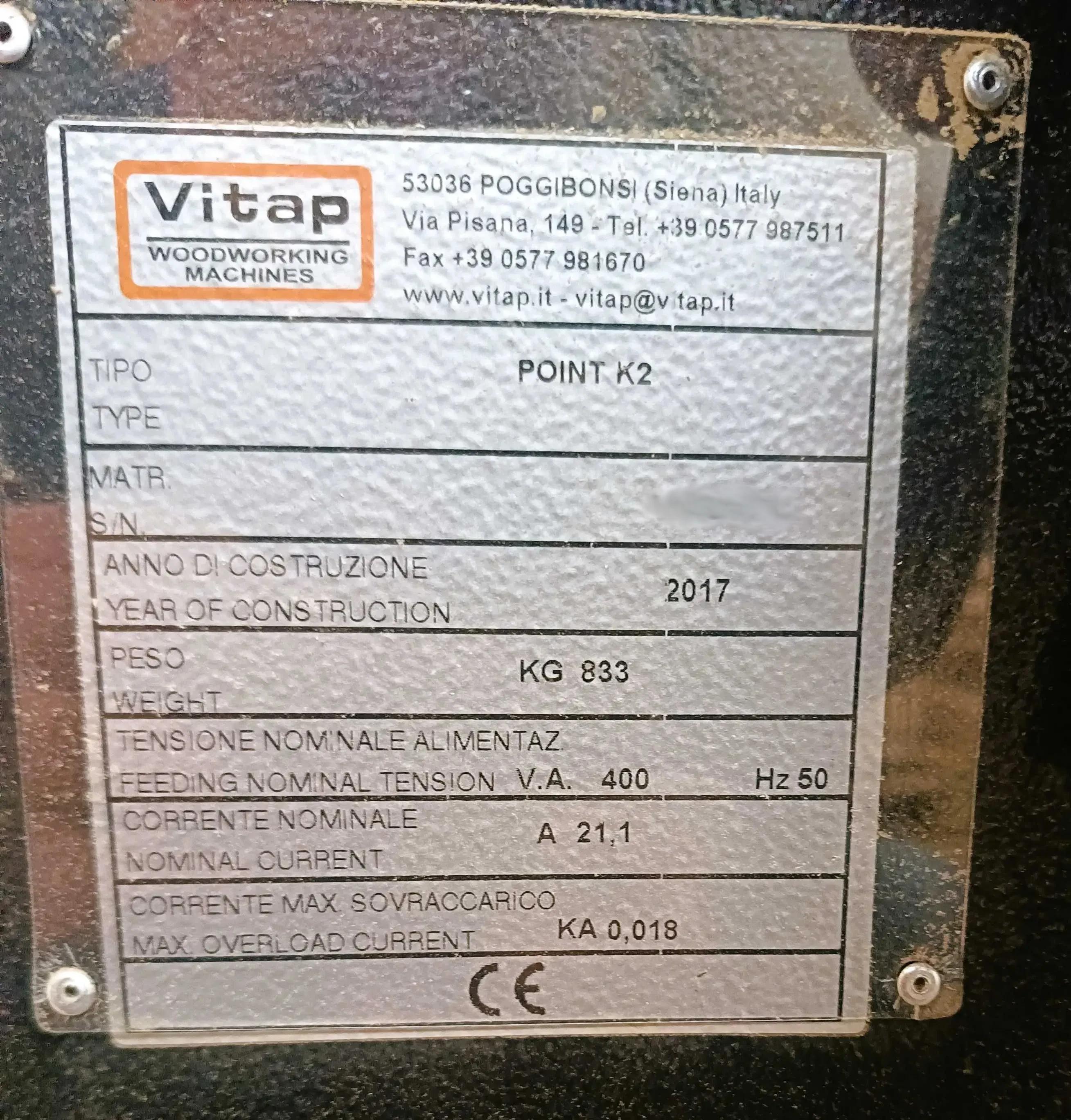 Used Vitap Point K2 I CNC Drilling Machine I 2017