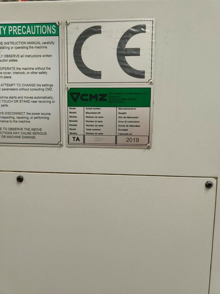 Used CMZ TA30M I CNC Lathe I 2019