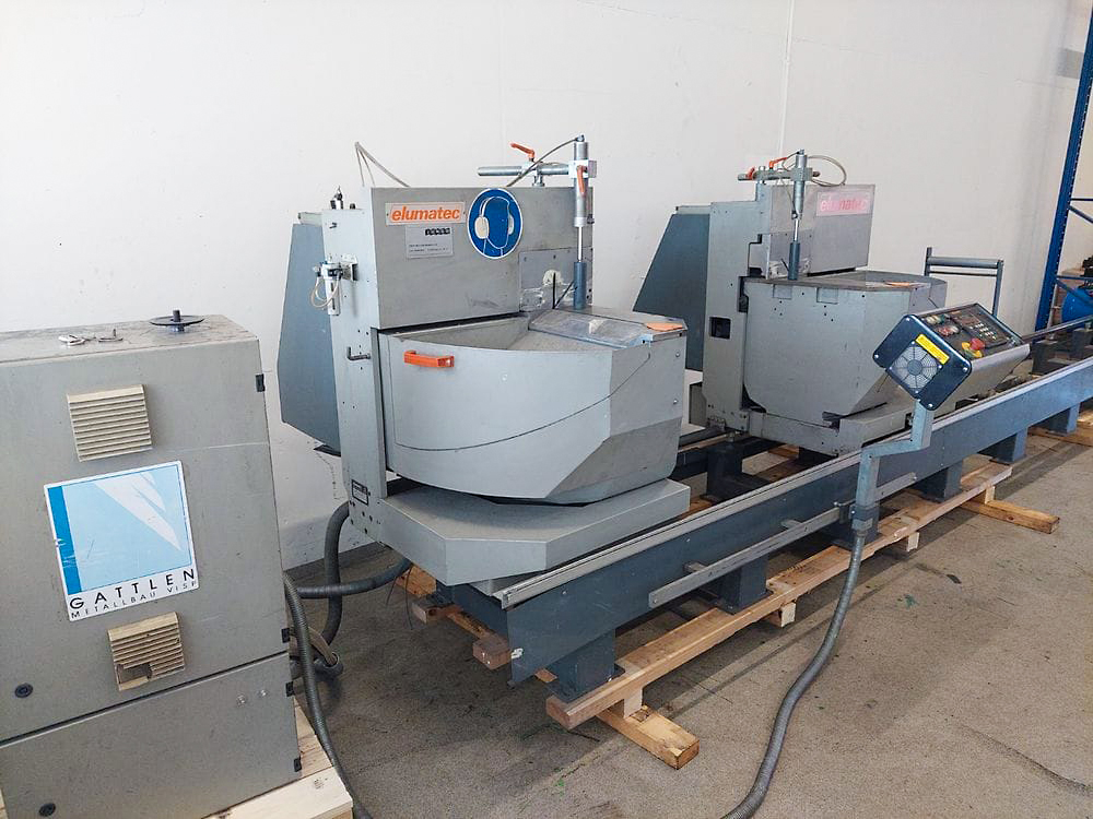 Usado Elumatec DG 204 - Sierra de Mitre Doble - 1994