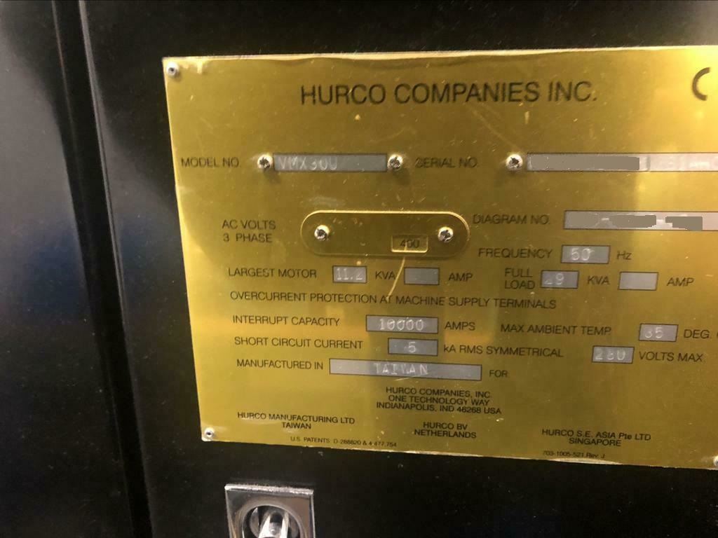 Usado HURCO VMX 30 Ui