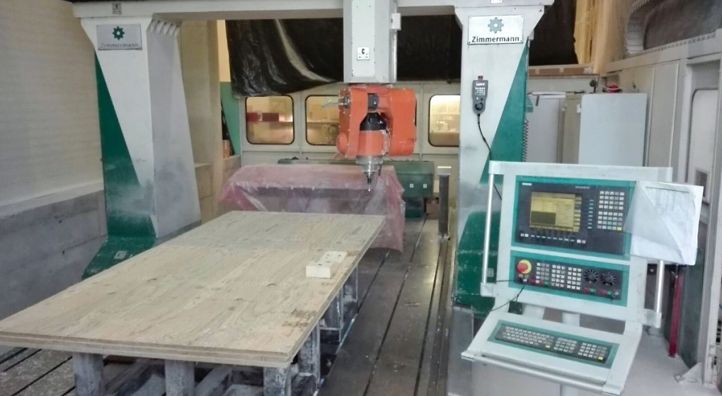 Gebruikt Zimmermann FZ30-5 - CNC Bedfrees - 1999