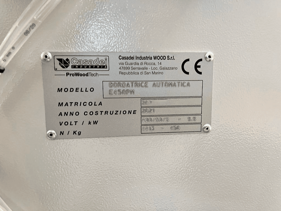 Usado Casadei E450 - Biselado - 2021