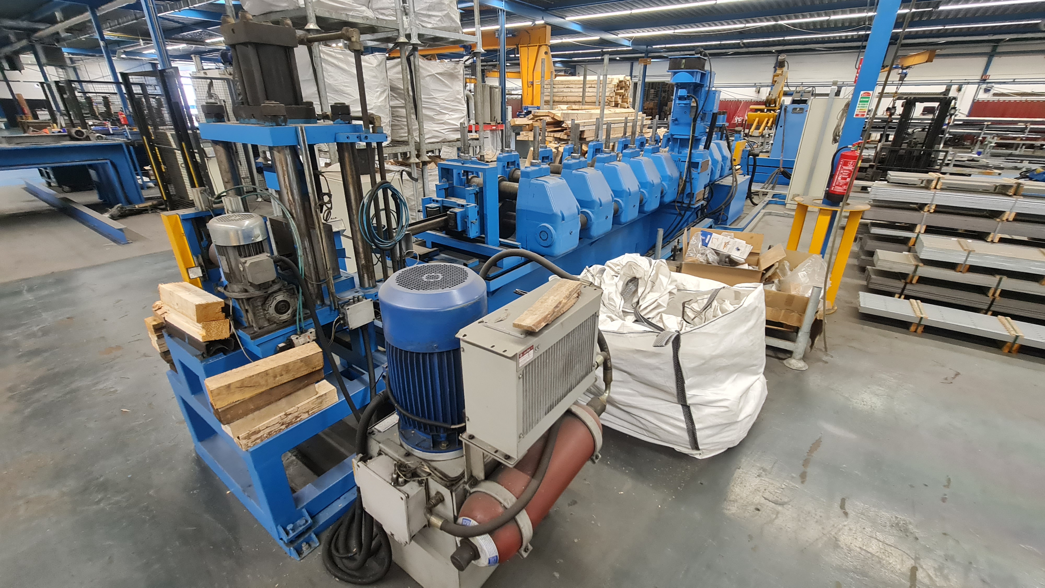 Gebruikt Tecnopromec Alfa C Media I Decoiler Line I 2003