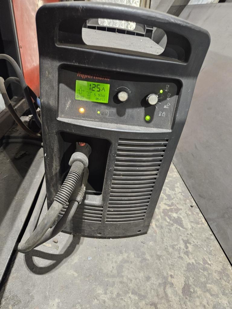 Used Stako initium + hypertherm 125 powermax I Plasma Cutting