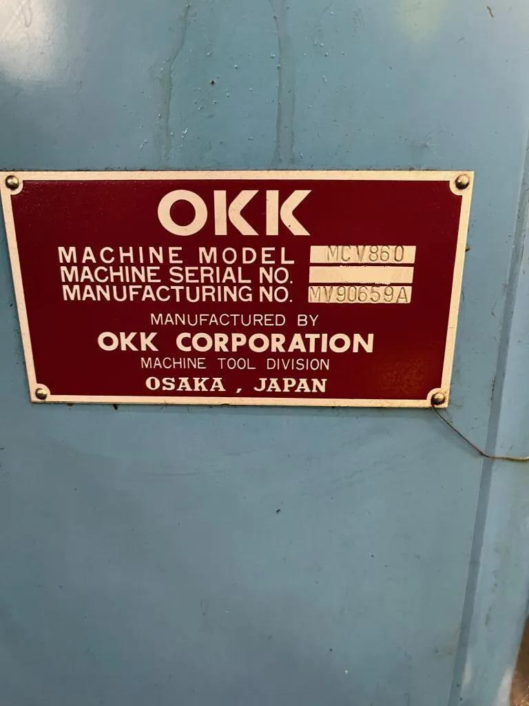 Gebruikt OKK MCV 860 I Verticale Bewerking Centrum