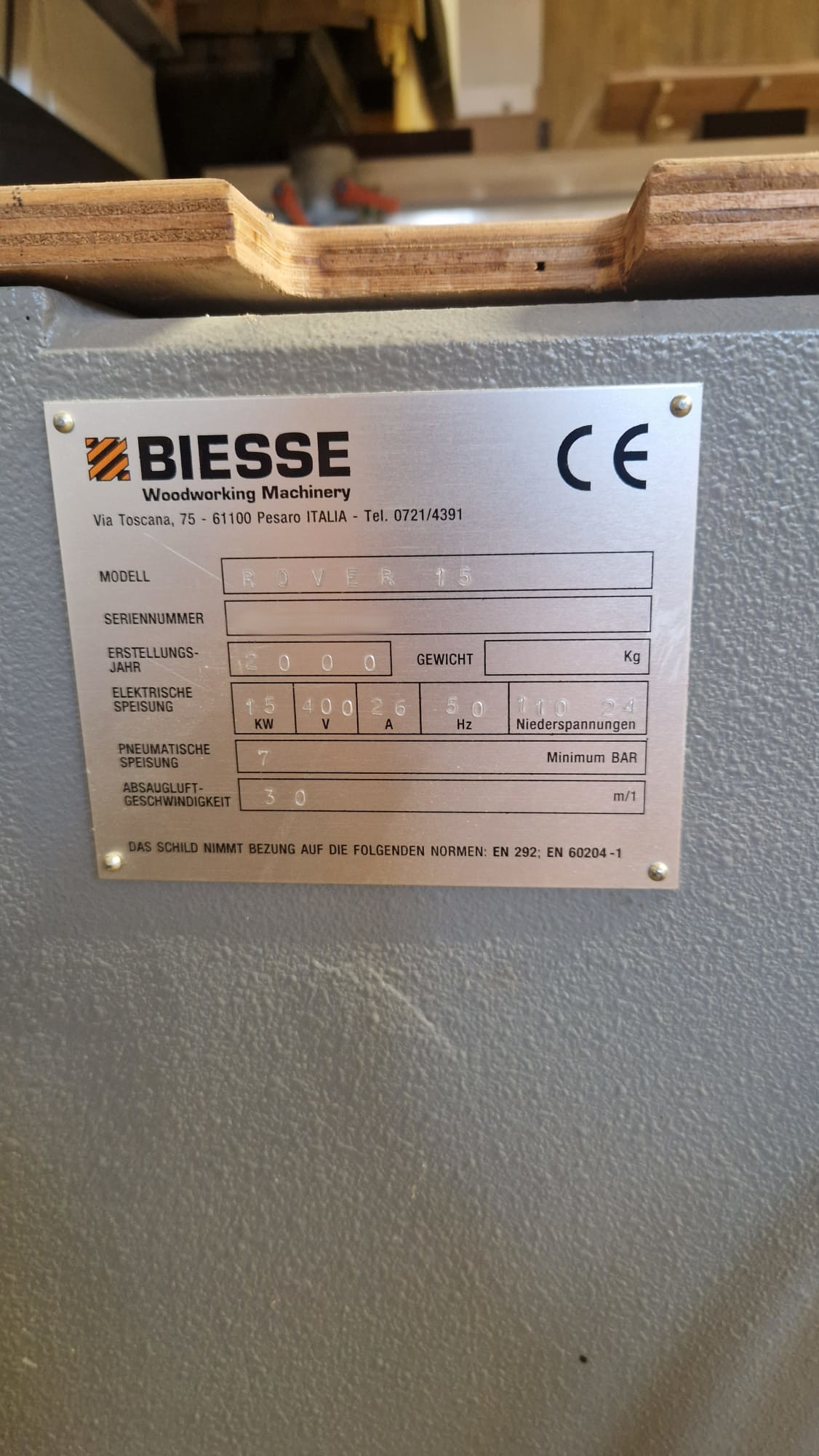 Used Biesse Rover 15 I CNC Machining Center I 2000