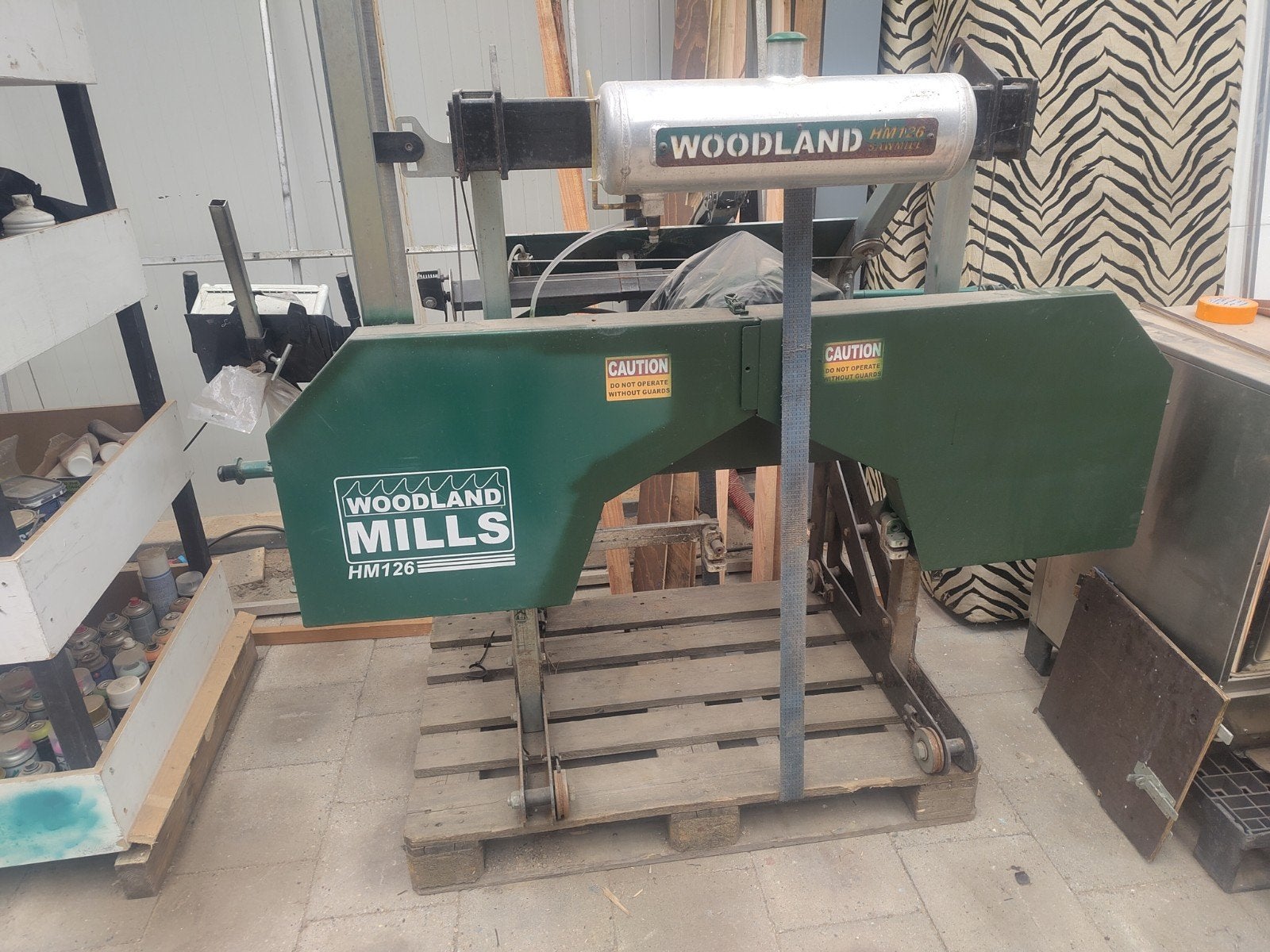 Used Woodland Mills HM126 I Sawmill I 2016
