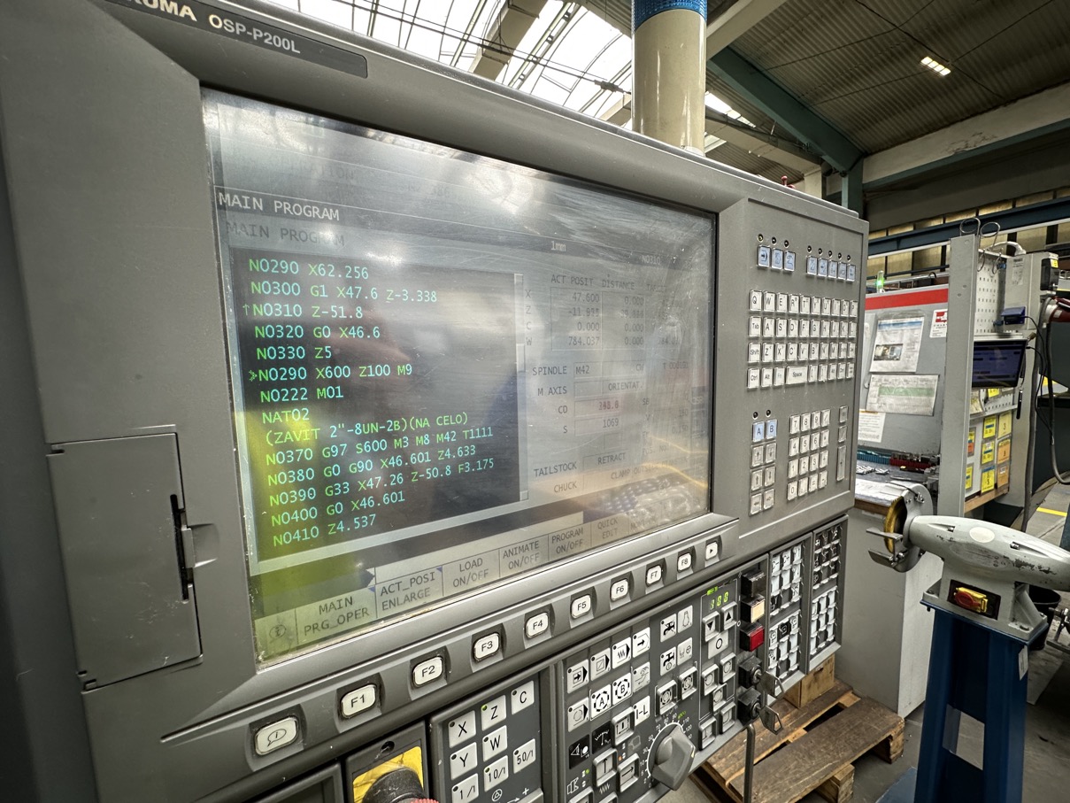 Used Okuma LB3000 EX I CNC Lathe I 2008