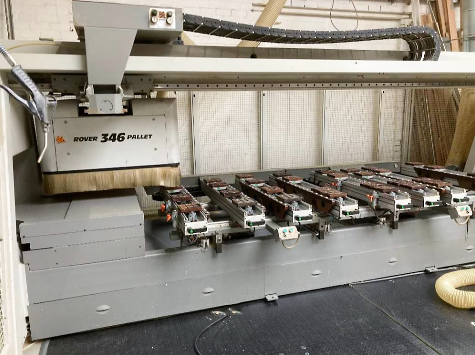 Used Biesse Rover 346 Pallet - CNC Machining Center - 1998